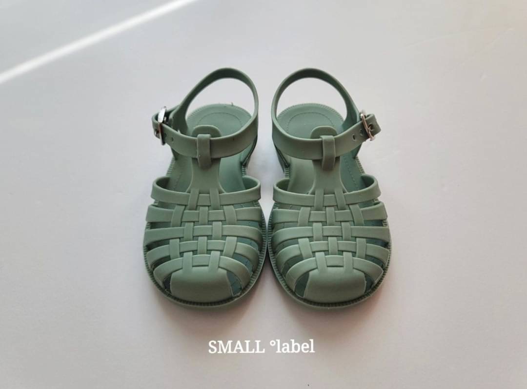 市場 正規販売 子供 Label Small スモールラベル サンダル くつ 女の子 ラバーサンダル 着後レビューでおまけ付 靴 男の子