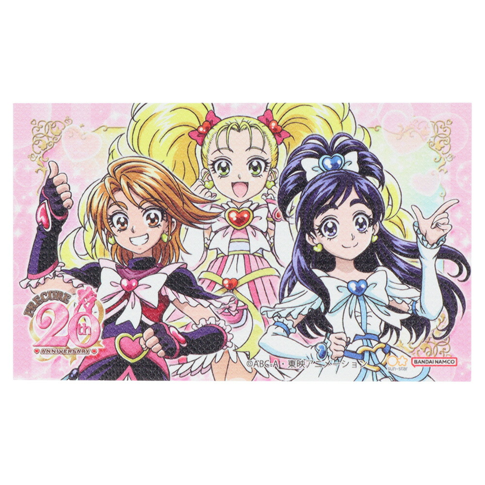 楽天市場】【公式】プリキュア20周年 キャンバス生地カード ふたりは 