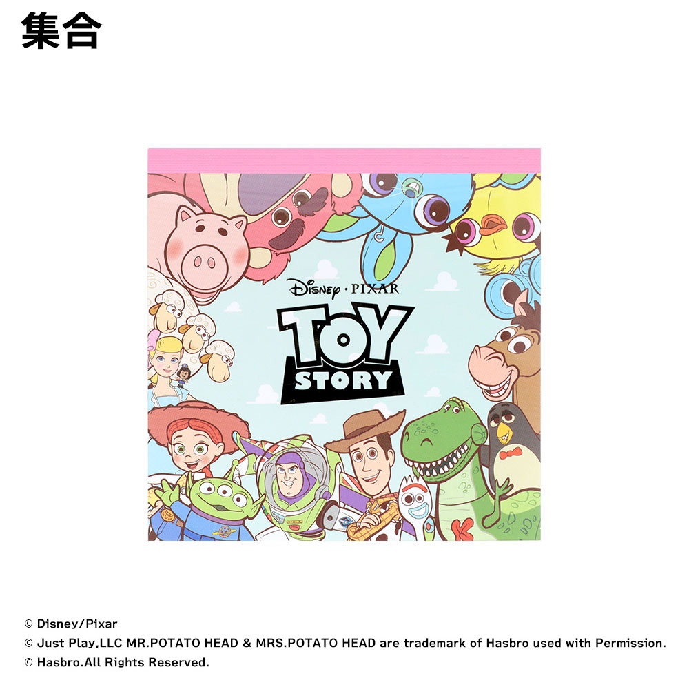Sun-Star x Toy Story Square Memo Pad - Collection (30th Anniversary Edition)