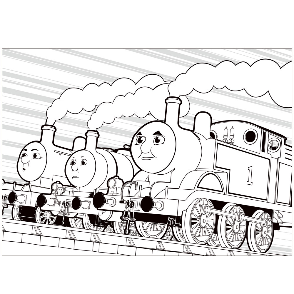 楽天市場 ａ５ぬりえ きかんしゃトーマス ｃ柄 サンスター文具公式楽天市場店