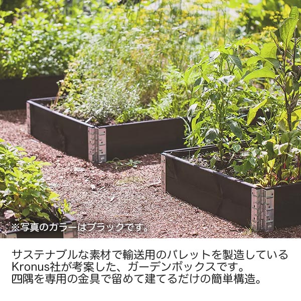 楽天市場 Kronus クロヌス ガーデンボックス 800 ナチュラル 花壇 プランター 木製 おしゃれ 家庭菜園 ガーデニング レイズドベッド Garden Box 800 Natural Kgb0806nl サンワショッピング