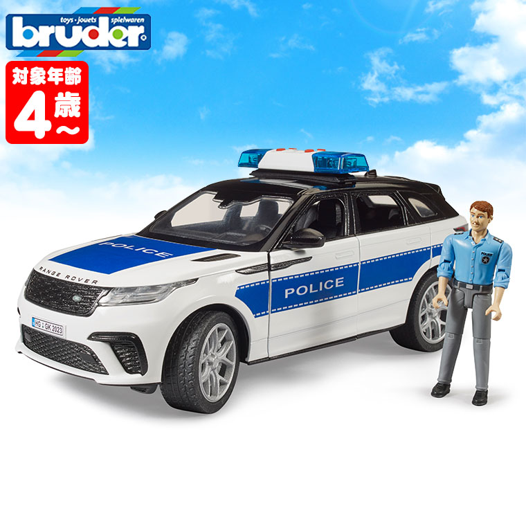 bruder パトカー RAM パワーワゴンパトカー（フィギュア付き）| ブルーダー