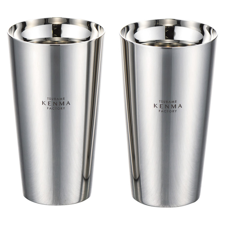 【エントリーで最大100%バック】 燕研磨ファクトリー ステンレスダブルタンブラー320ml 2P ME-7355 M05706 ギフト 贈り物 内祝い ギフト プレゼント お返し お歳暮 お中元｜サンワショッピング
