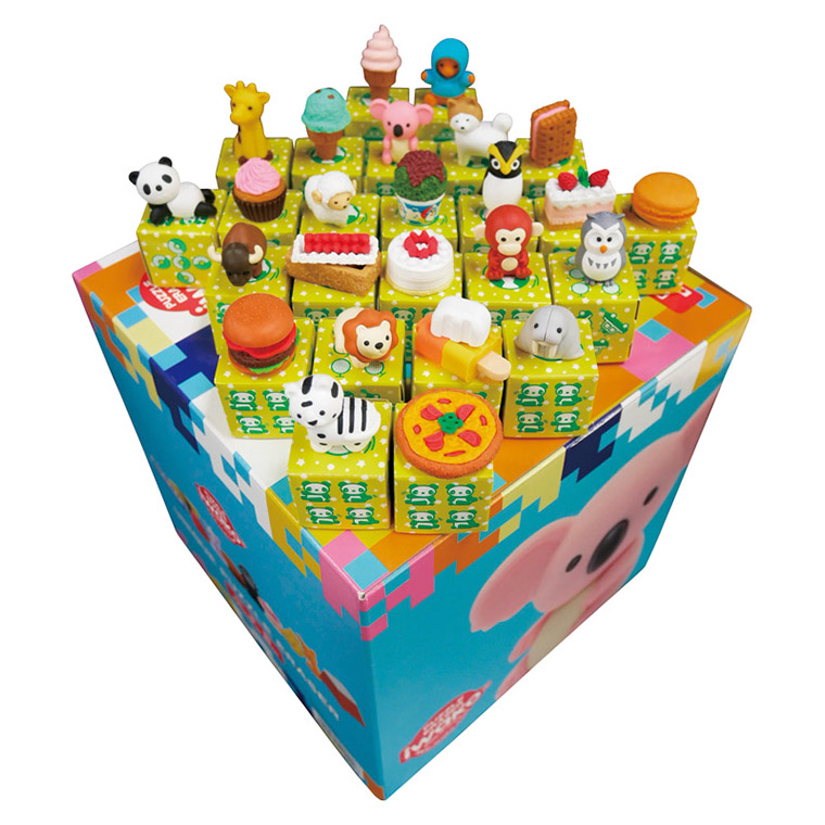 おもしろパズル消しゴムボックス 大箱&小箱（200人用） ギフト 贈り物 内祝い ギフト プレゼント お返し お歳暮 お中元 V58904