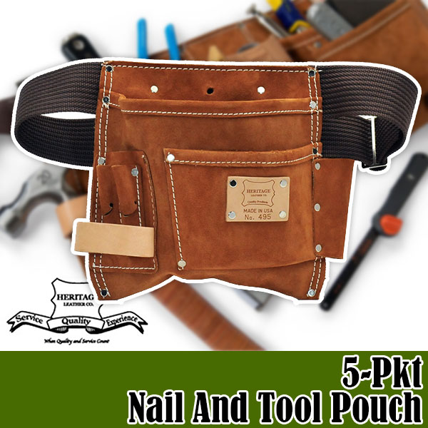 HERITAGE LEATHER(ヘリテージレザー) 10-PKT PROFESSIONAL TOOL POUCH