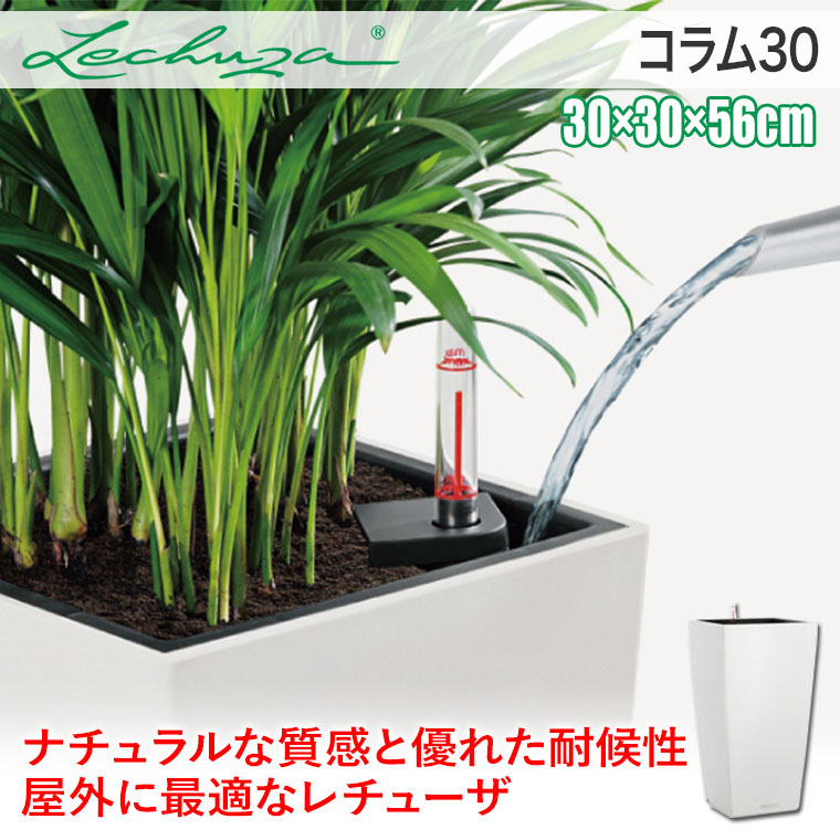 がりがエレ プランター レチューザ キュービコ30 おしゃれ 植木鉢 自動