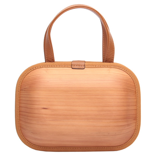 楽天市場】モナッカ monacca Roots Natural（プレーン） バッグ 木製