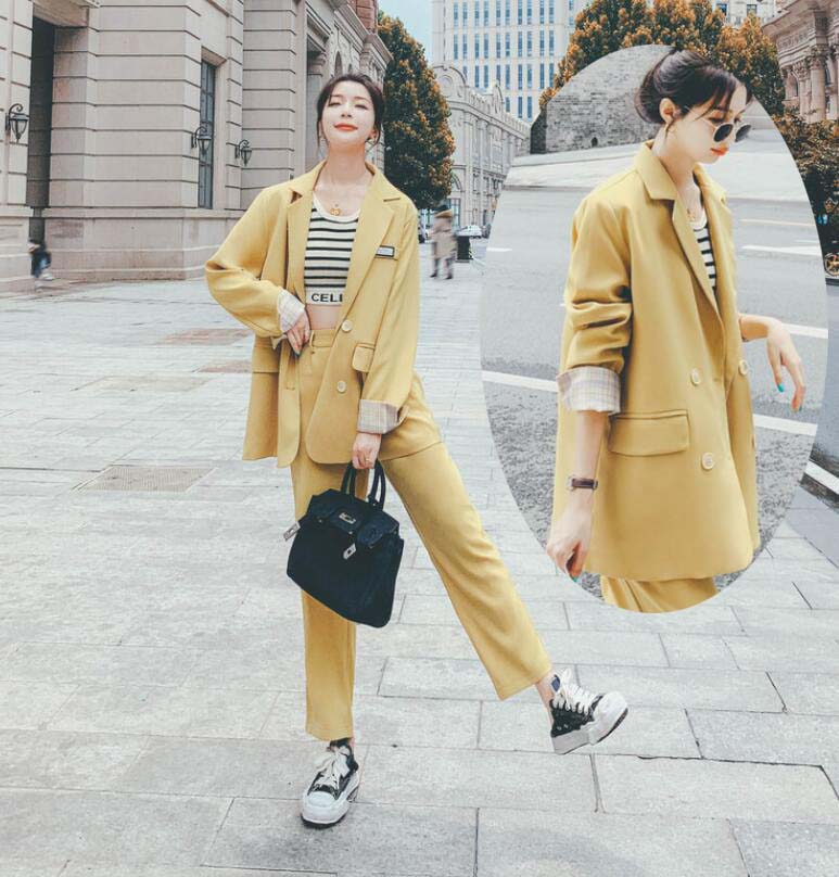 パンツスーツ ダブルボタン セットアップ パンツセット 卒業式 スーツセット スーツ レディーススーツ エレガント 2点セット 結婚式 二次会 フォーマルスーツ 着痩せ Ol 通勤 成人式 カジュアルスーツ ママ セレモニースーツ 長袖 ジャケット パンツ オフィス 大きい