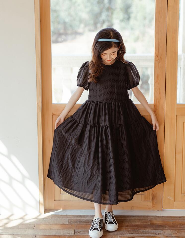 市場 送料無料 キッズドレス フォーマル 半袖ワンピース マキシ丈ワンピース 夏服 女の子 子供服 子ども 韓国風 超可愛い パーティードレス 通学