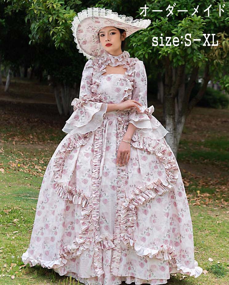 楽天市場】オーダーメイド可能 中世貴族風 女王様ドレス ヨーロッパ風