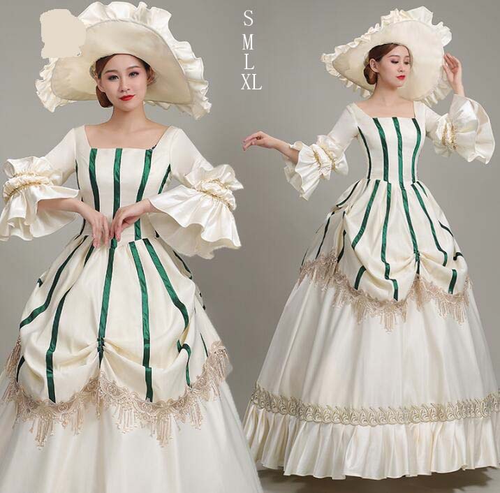 お姫様ドレス 宮廷 ロングドレス 舞踏会 ステージ 舞台 演出服 ジュリエット 文化祭 ハロウィン 演劇 オペラ声楽 撮影 ワンピース貴婦人 プリンセスライン学園祭 王族服 司会 演奏会 パーティードレス 礼服 ヨーロッパ風 中世貴族風 フレア袖 女王様ドレス 貴族ドレス 華やか｜サン2ショップ