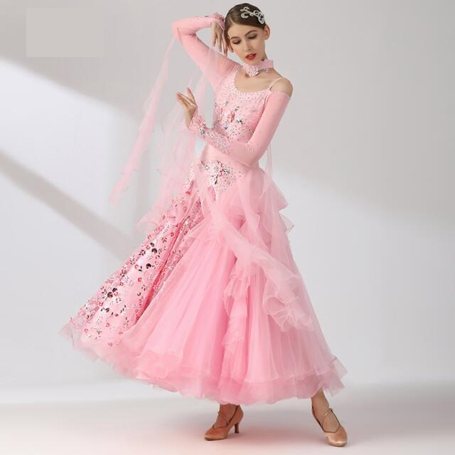 ついに再販開始 高級感 社交ダンス 競技用のドレス スタンダードドレス