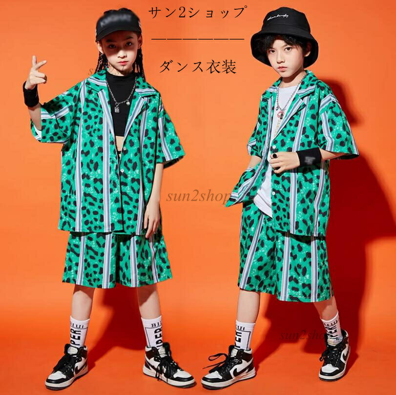 【送料無料】ダンス衣装 セットアップ チアガール チアリーダー ヒップホップ 3点セット 小物付き k-pop ファッション 女の子 男の子 キッズ キャミソール ジャズダンス ズボン パンツセット 韓国 チア 子供 おしゃれ 発表会 団体服 演出服 応援団 jazz hiphop ダンス