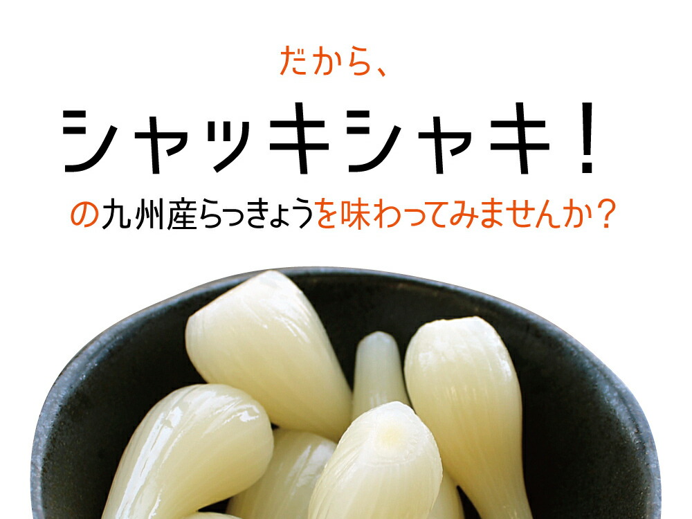 市場 熟成塩らっきょう 国産 90g×3袋セット 熟成 宮崎県産 らっきょう 九州産 メール便配送 塩