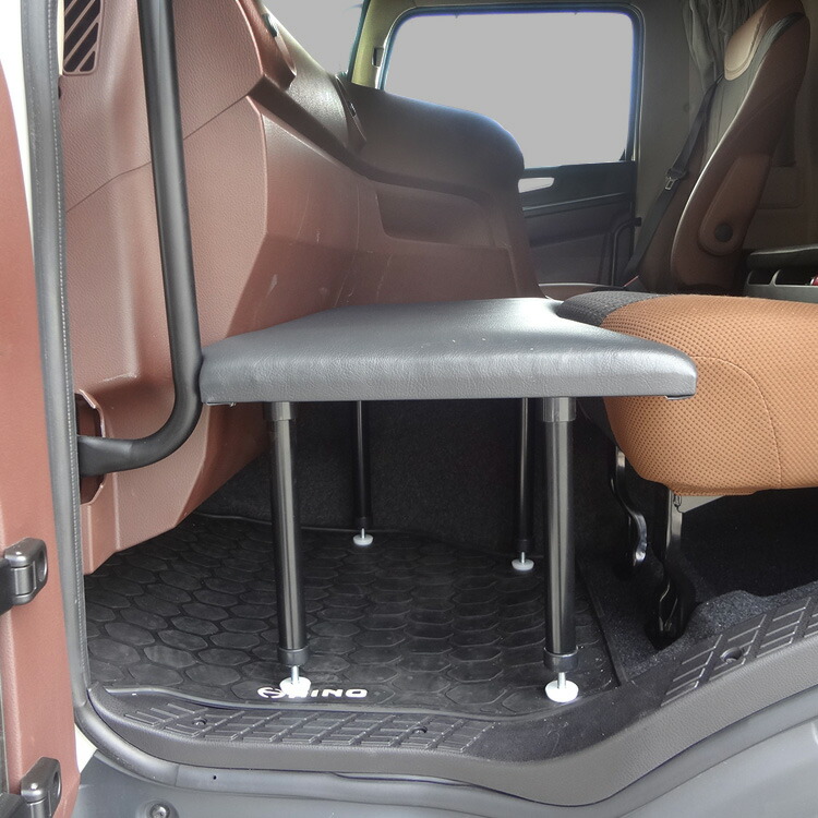 日野 17 プロフィア レンジャー 助手席 オットマン 衝撃特価 標準 ワイド マット 荷物置き 助手席マット ベース板 フラットマット コンソール ボード ベース 新型 ベッド 17プロフィア トラック センターボード フラット 収納板 収納 板 棚 寝台 センターベース カスタム 内装