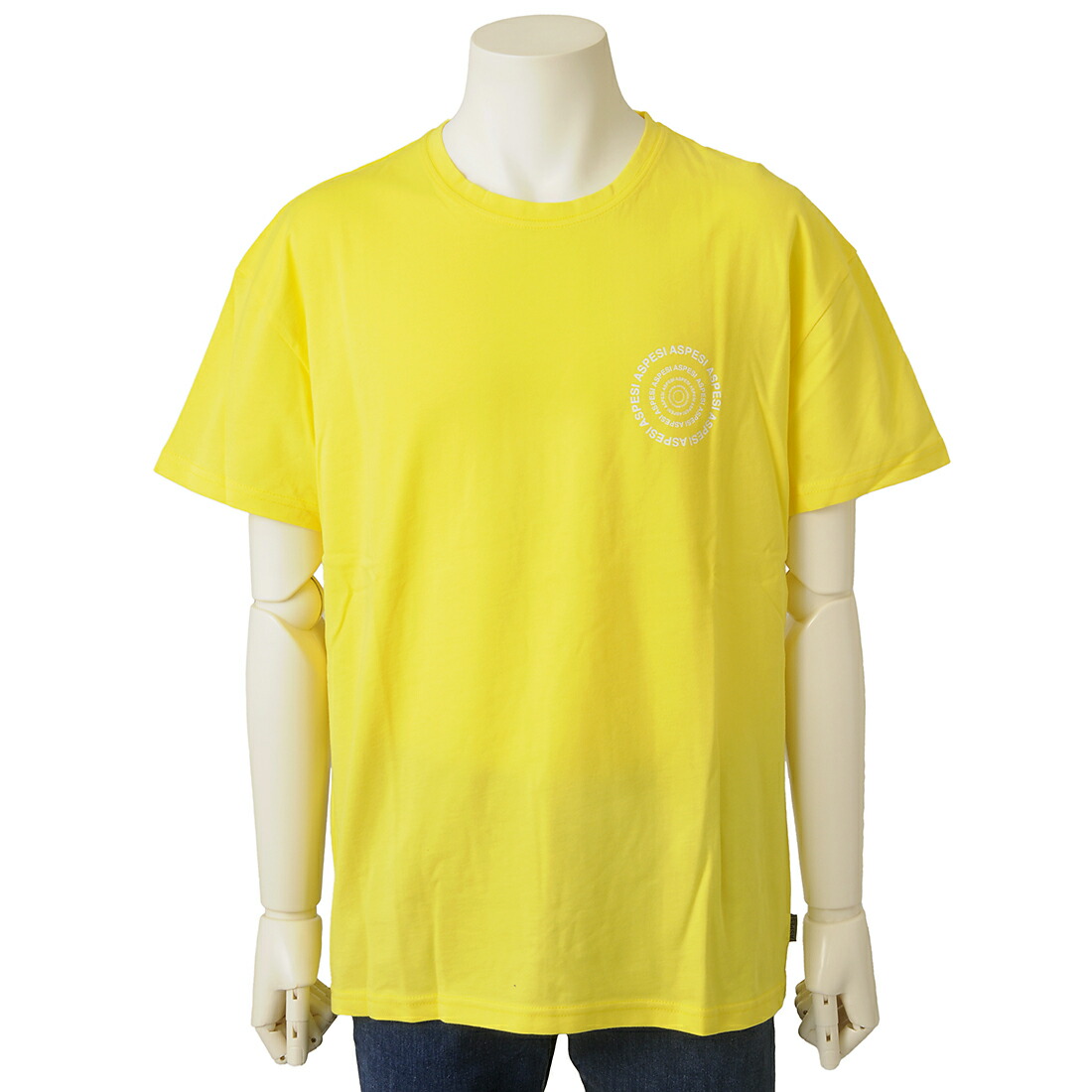 楽天市場】ASPESI アスペジ Tシャツ メンズ ホワイト 1MTS01 WH