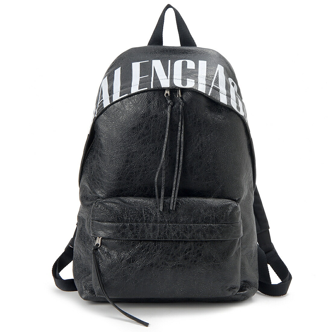 楽天市場】バレンシアガ バックパック リュックサック 黒 ファー