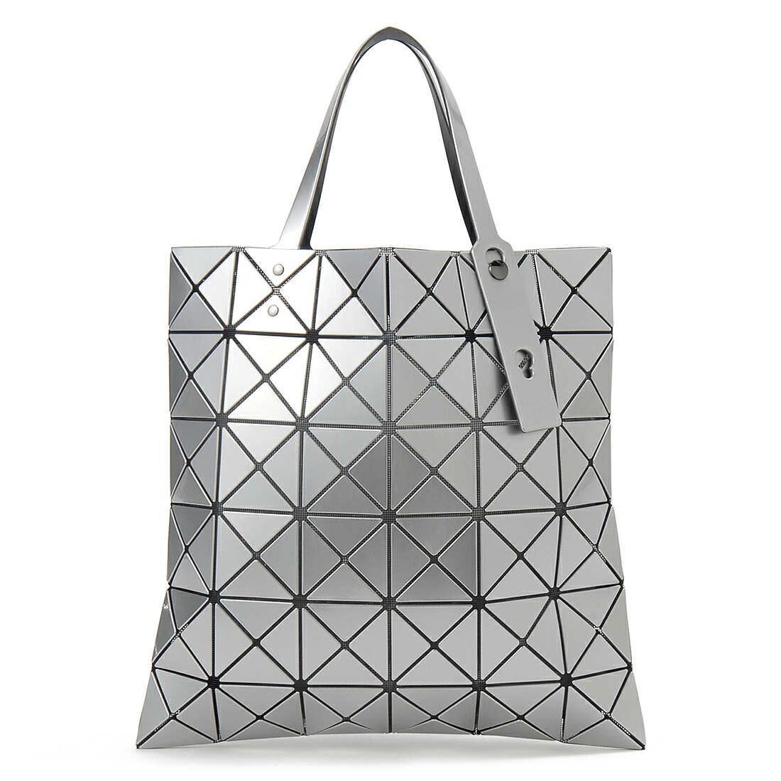 お買い物マラソン対象 バオ バオ イッセイミヤケ BAO BAO ISSEY MIYAKE トートバッグ レディース シルバー BB66AG053 91 LUCENT|s-select