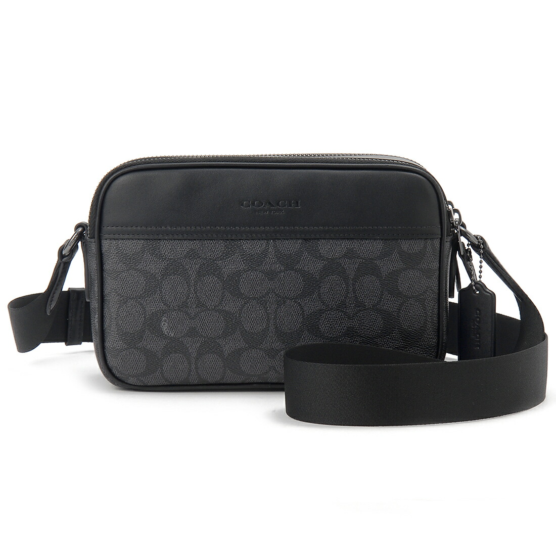 COACH ショルダーバッグ モノグラム グレー COACH ショルダーバッグ モノグラム グレー