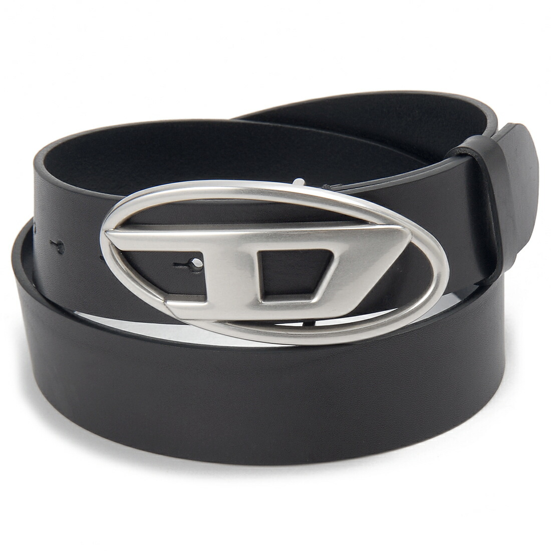 楽天市場】DIESEL ディーゼル レザー シルバー金具 ベルト 表記サイズ