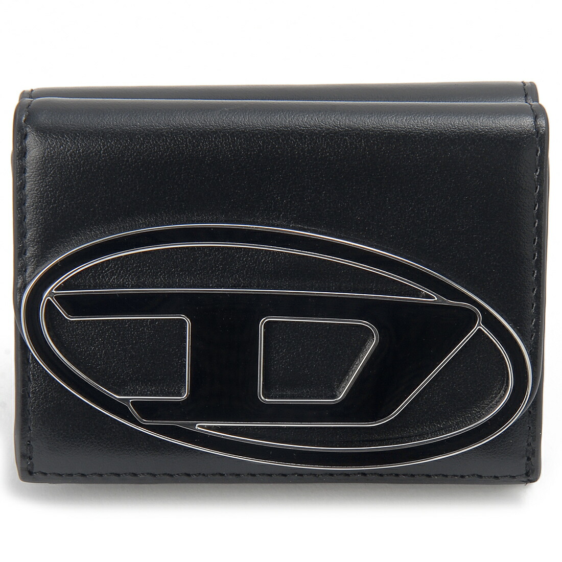 【値下げ可能】DIESEL 三つ折り財布　ブラック ディーゼル DIESEL DIESEL 三つ折り財布 X09887 PR818 1dr tri fold