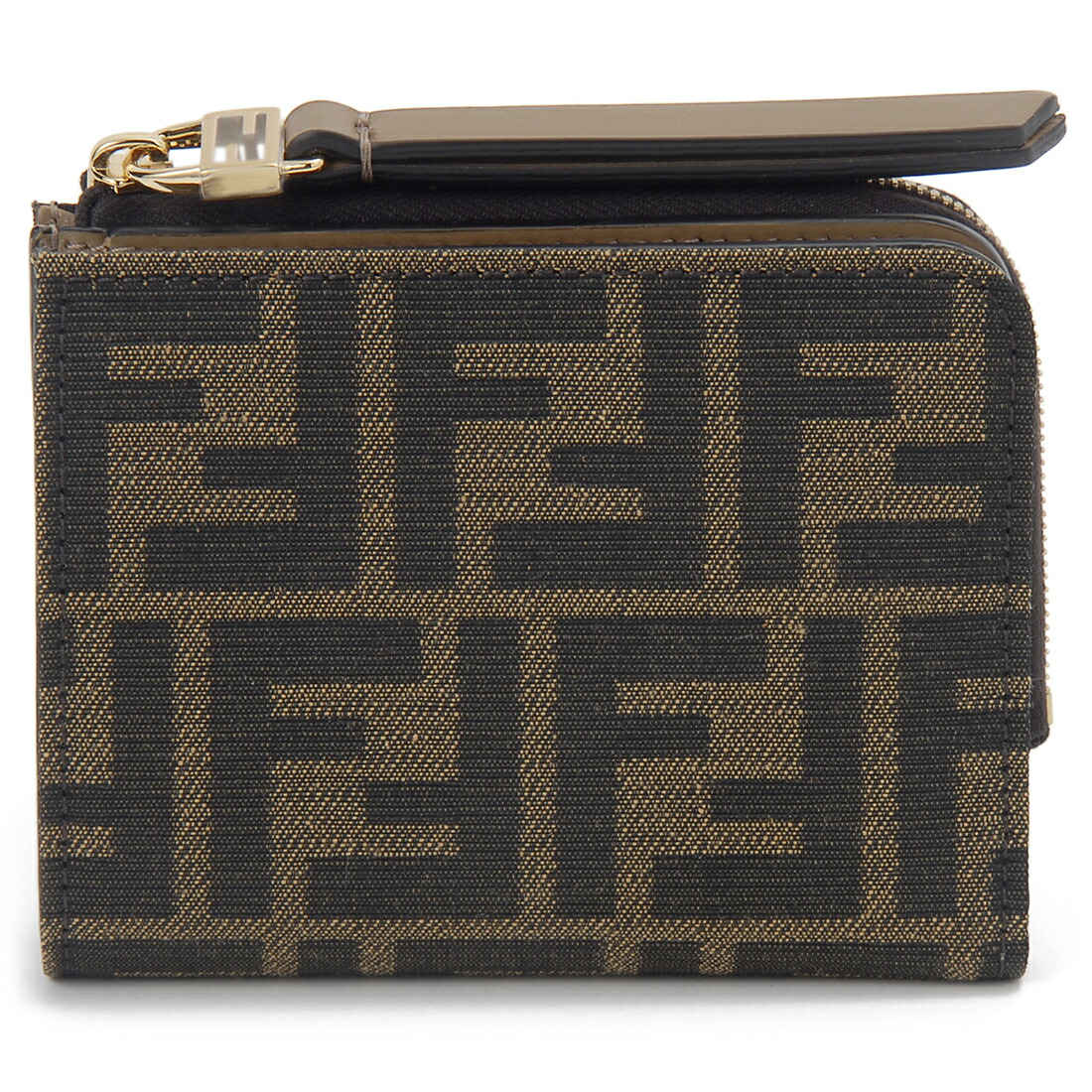 フェンディ FENDI 二つ折り財布 8M0519 A98P F0A6E スリム バゲット
