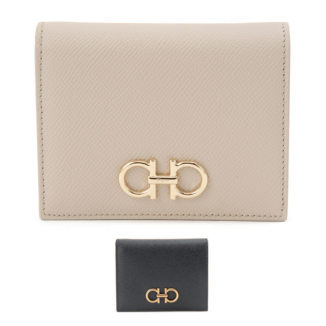 楽天市場】フェラガモ FERRAGAMO 2つ折り財布 小銭入れ付き レディース