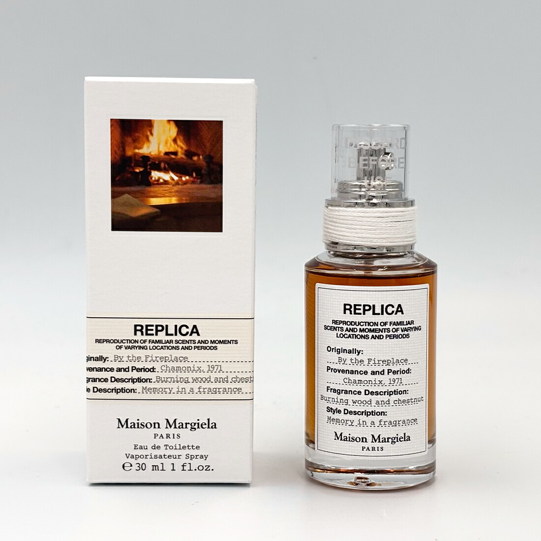 未使用Maison Margielaバイザファイヤープレイスレプリカ 100ml レプリカ オードトワレ バイ ザ ファイヤープレイス / Maison