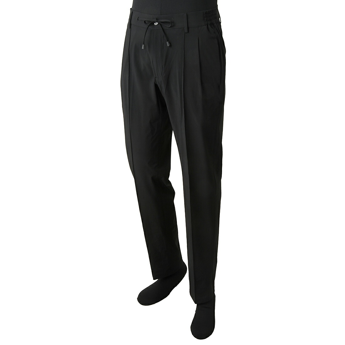 お買い物マラソンP10 giab's ARCHIVIO ジャブス アルキヴィオ パンツ メンズ ブラック A3710 90 PANTS
