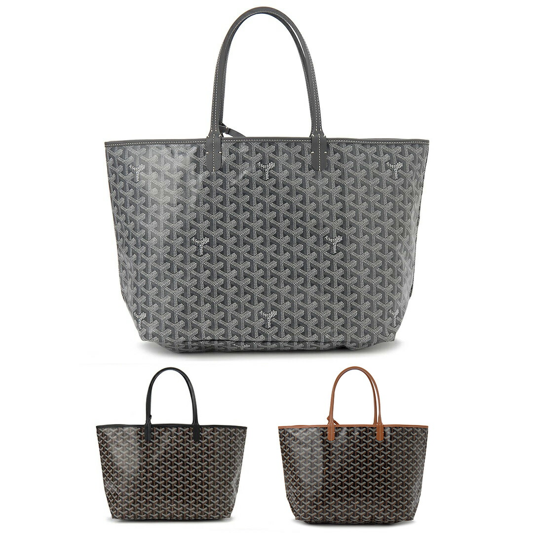 新品♡ゴヤール GOYARD サン・ルイ　PMトート　グレー　ラッピング済 楽天市場】ゴヤール GOYARD トートバッグ サンルイ PM クレール