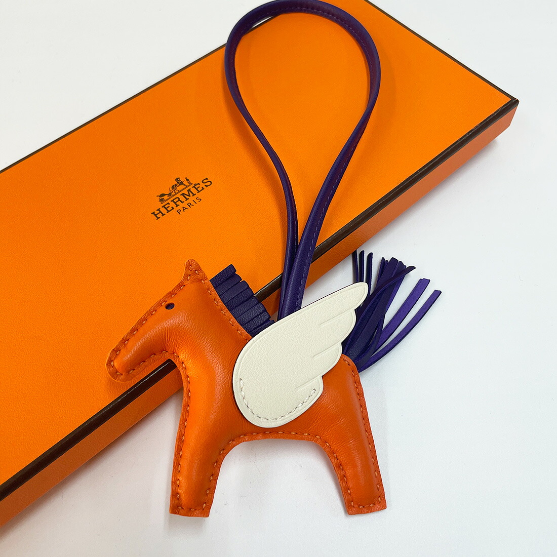 ブランドセール HERMES エルメス バッグチャーム ロデオ チャーム ペガサス PM H083010 CAEK｜s-select