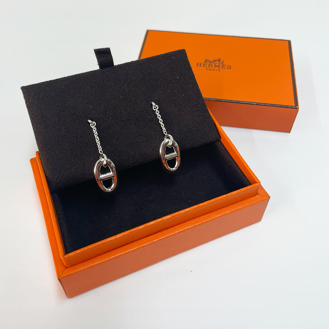 楽天市場】エルメス/HERMES ピアス メンズ MONO EARRING SABOT 2M サボ