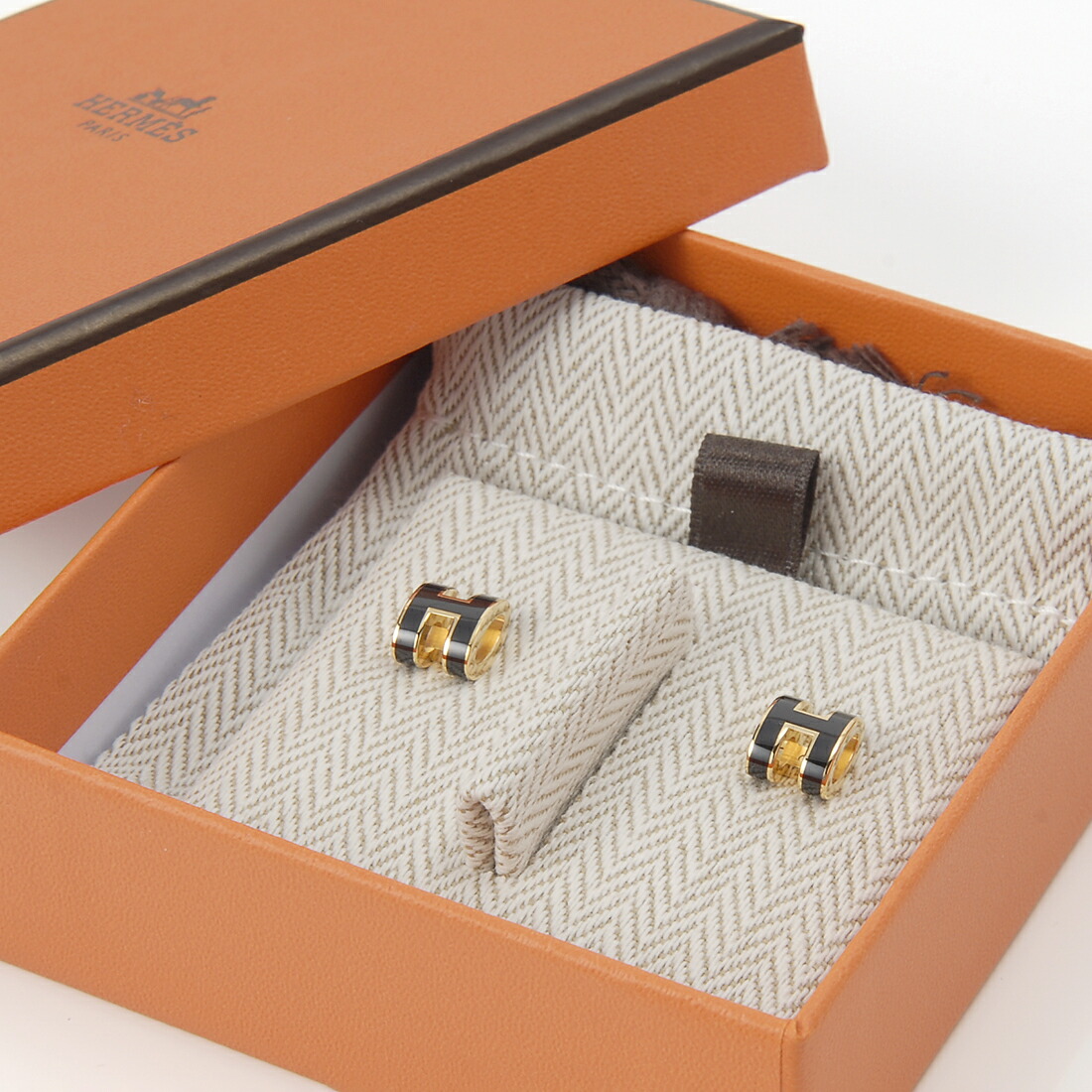 楽天市場】エルメス/HERMES ピアス メンズ MONO EARRING SABOT