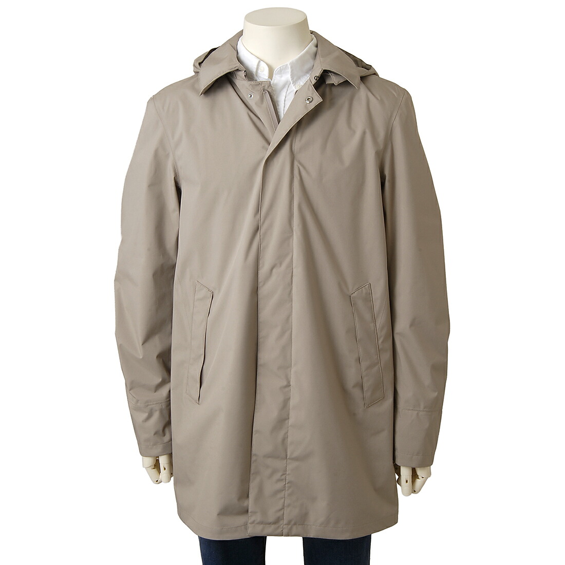 お買い物マラソンP10 ヘルノ HERNO コート メンズ ベージュ IM000349U 2600 UOMO