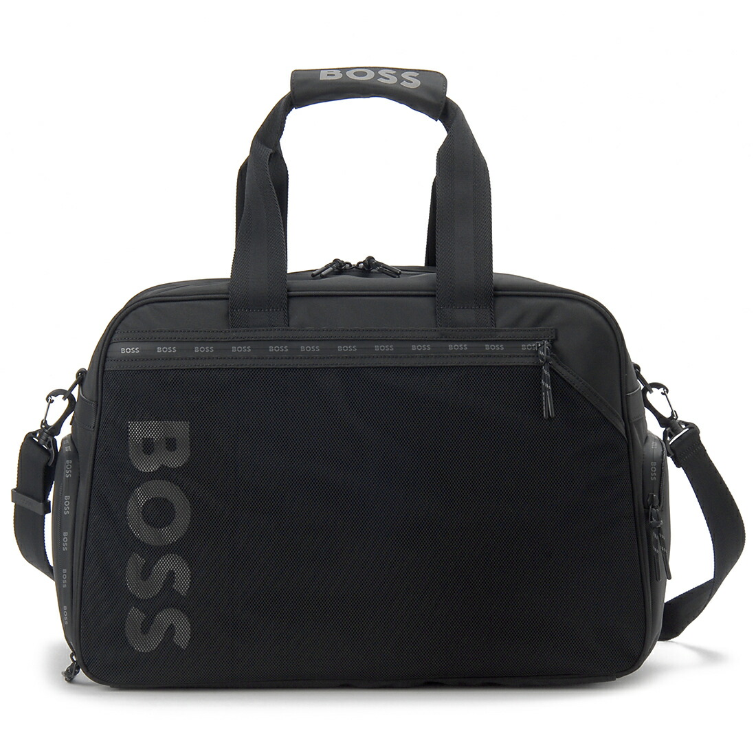 楽天市場】HUGO BOSS ボストンバッグ ヒューゴボス 一部牛革 2WAY