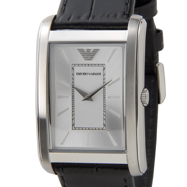 emporio armani rectangular watch