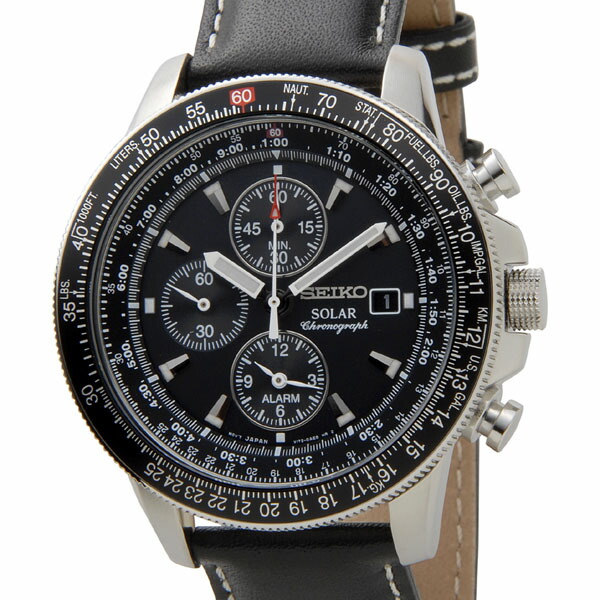seiko pilot watch solar