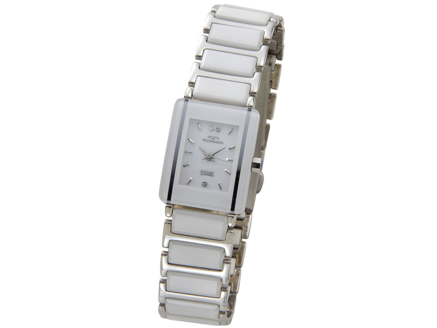 【楽天市場】【Rakuten Fashion THE SALE】 テクノス セラミック レディース 腕時計 TECHNOS TSL906TW