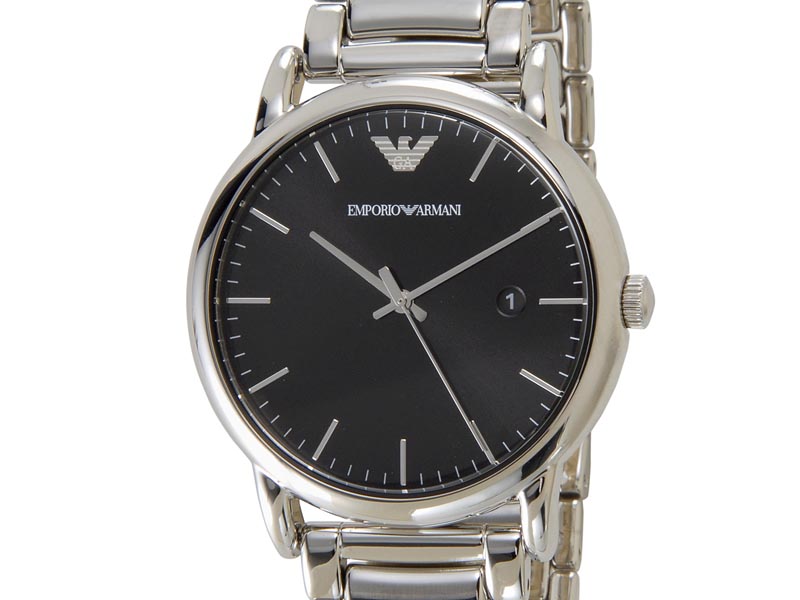 【楽天市場】エンポリオアルマーニ EMPORIO ARMANI 時計 AR2499 Luigi ルイージ ブラック メンズ 腕時計 新品 送料 ...