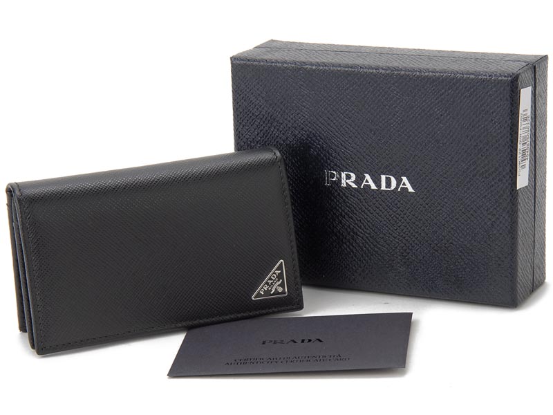 プラダ PRADA 名刺入れ 2MC122 QHH F0002 サフィアーノ レザー カード