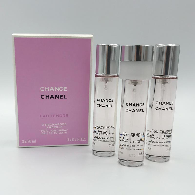 シャネルCHANEL　チャンスオータンドゥル　ツイスト&スプレー20ml×3 Amazon | 【シャネル】 チャンス オー タンドゥル ツイスト