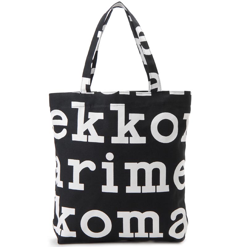 マリメッコ marimekko トートバッグ 47312-911 コットン ロゴ キャンバストート ブラック レディース バッグ 新品 【送料無料】 楽天市場】マリメッコ トートバッグ Marimekko ロゴ NOTKO ノトゥコ