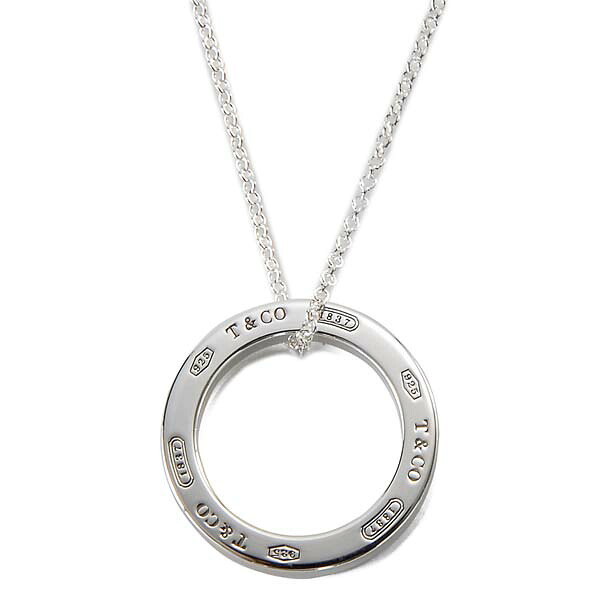 お買い物マラソンP5 ティファニー TIFFANY ＆ Co. ネックレス 25049179 サークル ペンダント シルバー レディース アクセサリー 44,402円