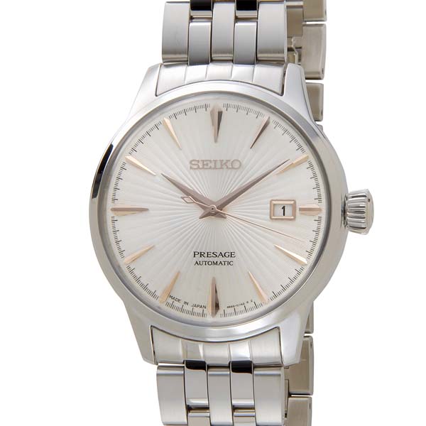 SEIKO 自動巻き 時計 シルバー/ローズゴールド 楽天市場】セイコー SEIKO プレサージュ レディース ローズ