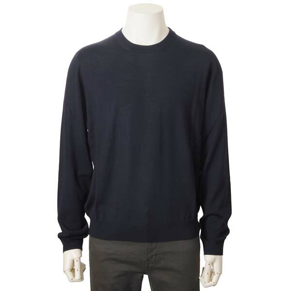 バレンシアガ Balenciaga ウール ニット セーター Balenciaga ネイビー ネイビー ニット メンズ 5117t