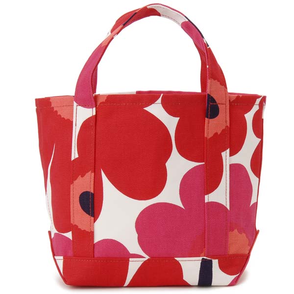 Seidi 001 ウニッコ トートバッグ ポイント5倍 3 4 3 11 マリメッコ Marimekko セイディ ピエニ マリメッコ ホワイト レッド S Selectマリメッコ Marimekko トートバッグ Marimekko レディース トートバッグ 0494