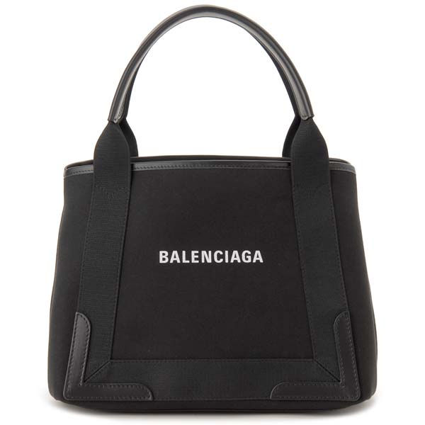 BALENCIAGA NAVY CABAS トートバッグ 国内即発☆人気 BALENCIAGA NAVY CABAS トートバッグ S