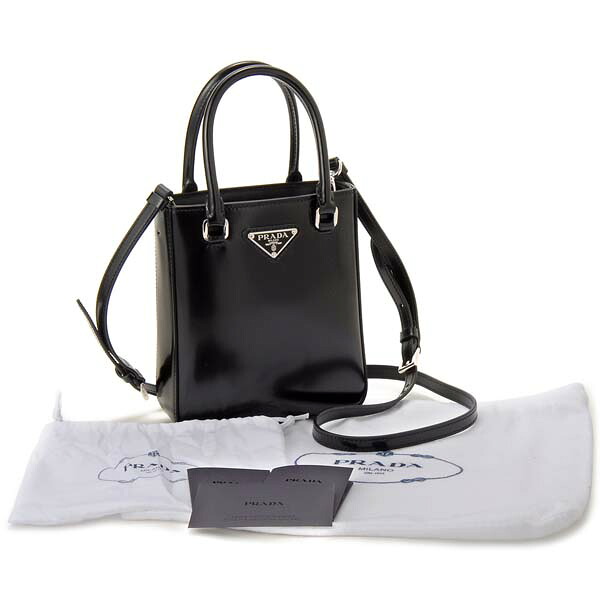 お取り寄せ ショルダーバッグ バッグ Prada プラダ レディース ミニトートバッグ Ooo F0002 Zo6 1ba331 ブラック レディースバッグ Williamsav Com
