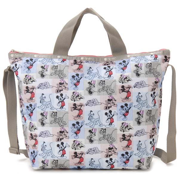 レスポートサック Lesportsac トート鞄 4360 G786 ウォルトディズニー押えるコラボレーション ミッキー パッチワーク レスポートサック Lesportsac トートバッグ Klubwino Pl