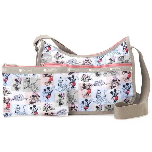 レスポートサック Lesportsac 肩肉カバン 75 G786 ウォルトディズニー抑える合作 ミッキー パッチワーク レスポートサック Lesportsac ショルダーバッグ Klubwino Pl
